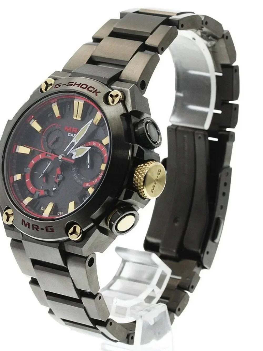 CASIO G-SHOCK MR-G Red Ready MRG-B2000B-1A4JR Solar Powered Radio Men's _968348